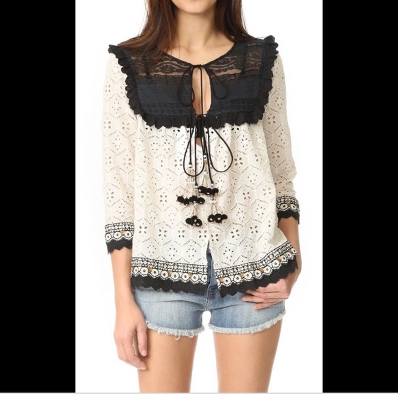 Hemant & Nandita Tie cardy/cape - Picture 1 of 7